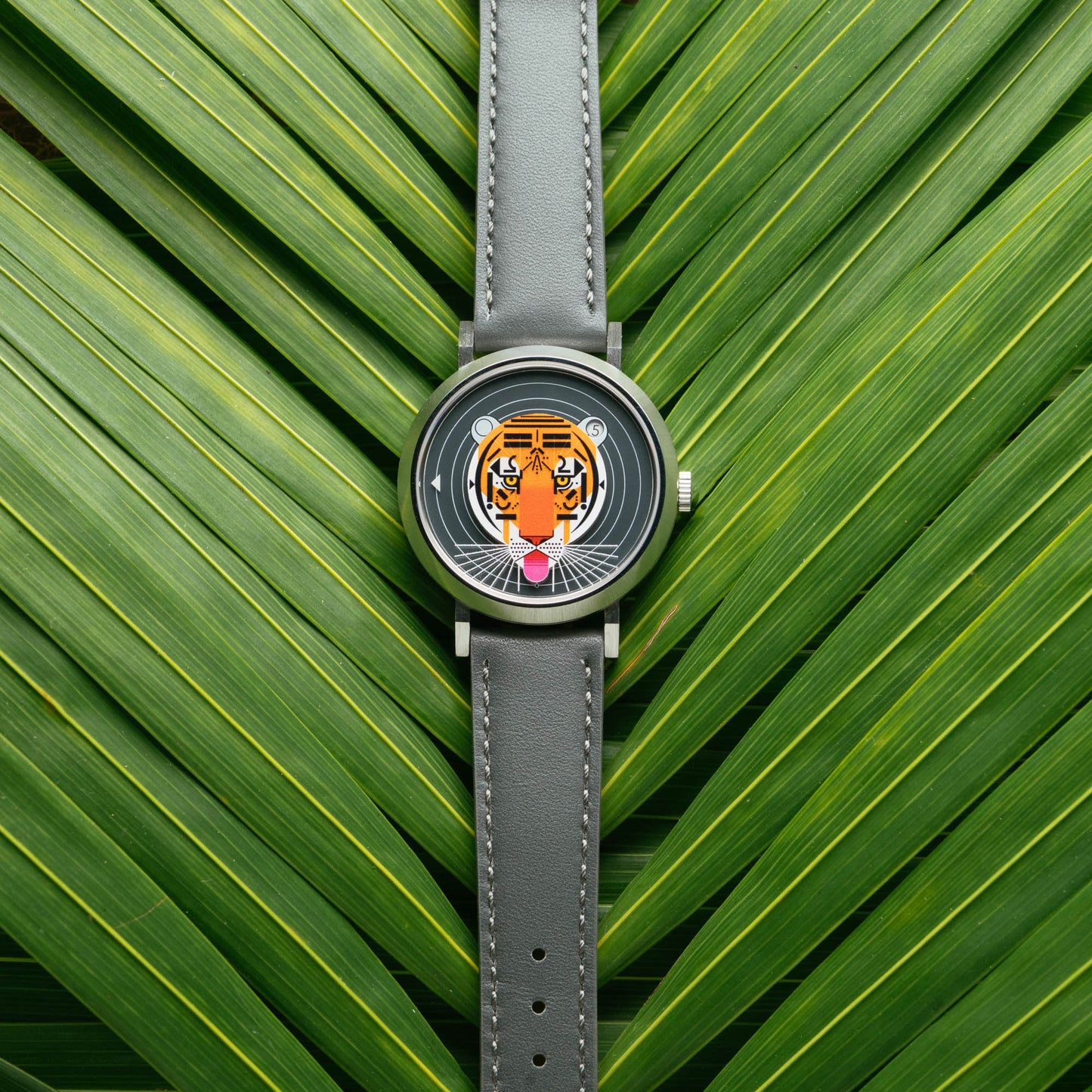 Charley Harper Cool Carnivore Jump Hour Automatic