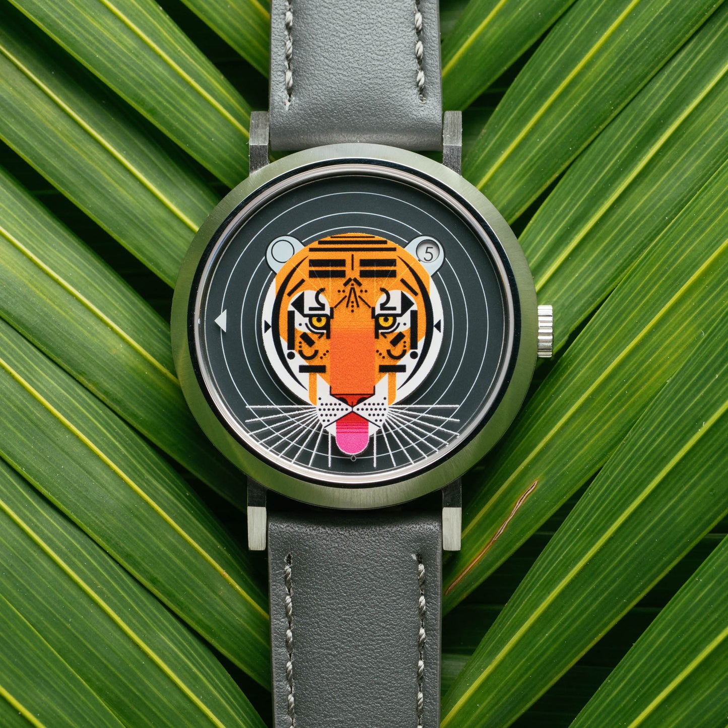 Charley Harper Cool Carnivore Jump Hour Automatic