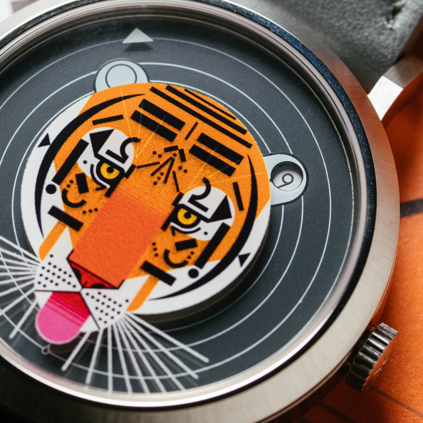 Charley Harper Cool Carnivore Jump Hour Automatic