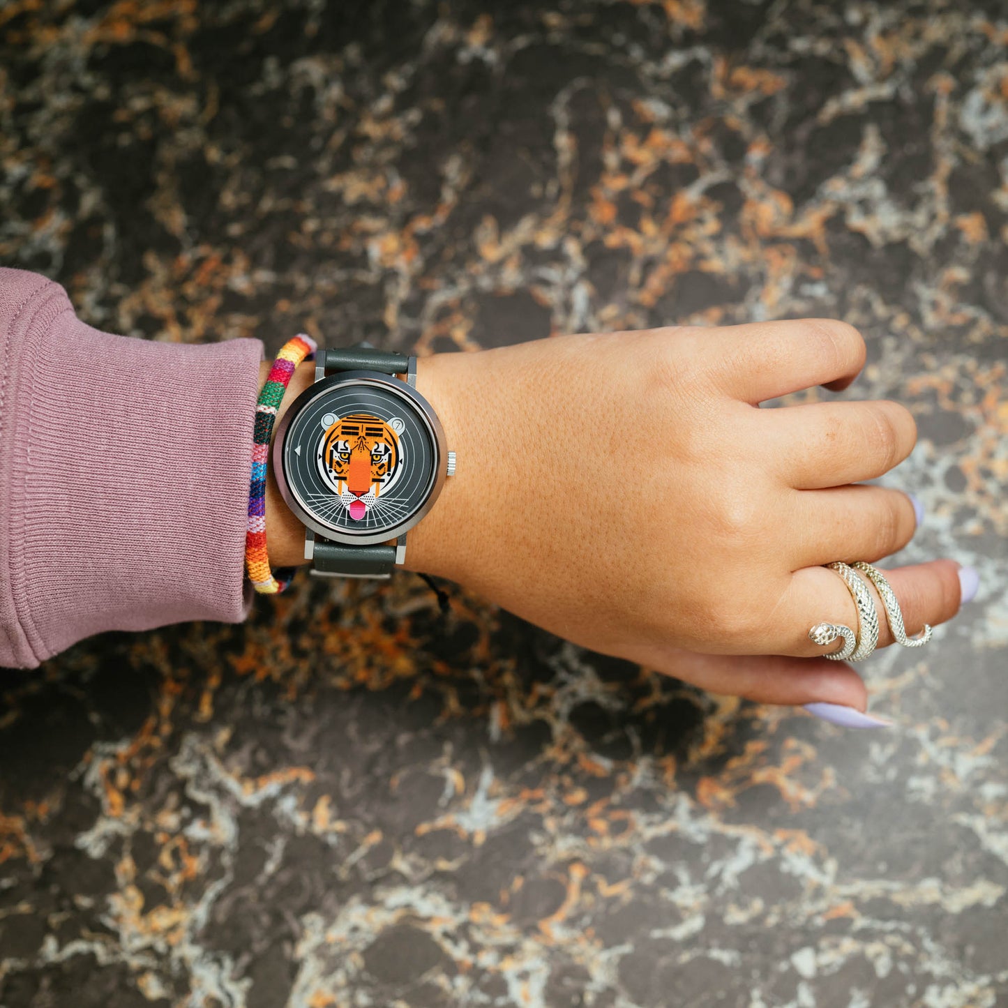 Charley Harper Cool Carnivore Jump Hour Automatic