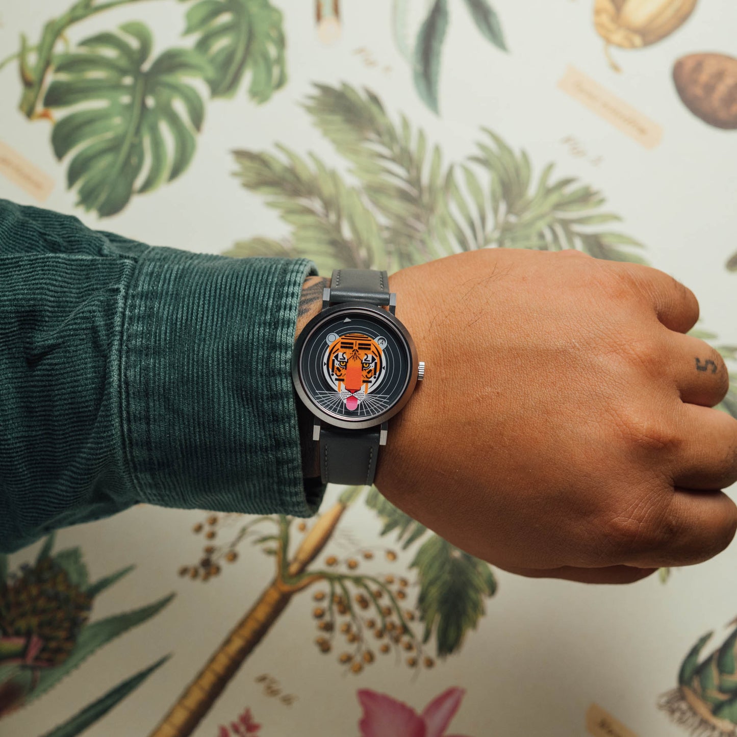 Charley Harper Cool Carnivore Jump Hour Automatic