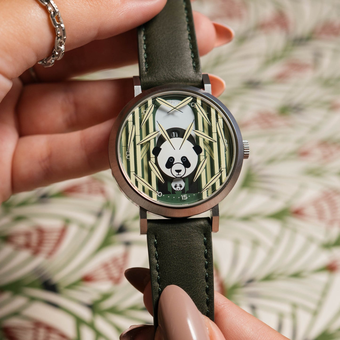 Charley Harper Panda Panda Jump Hour Automatic
