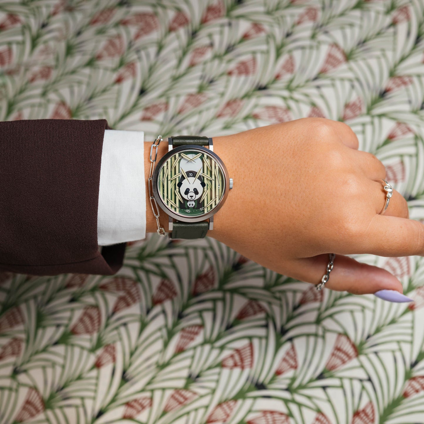 Charley Harper Panda Panda Jump Hour Automatic