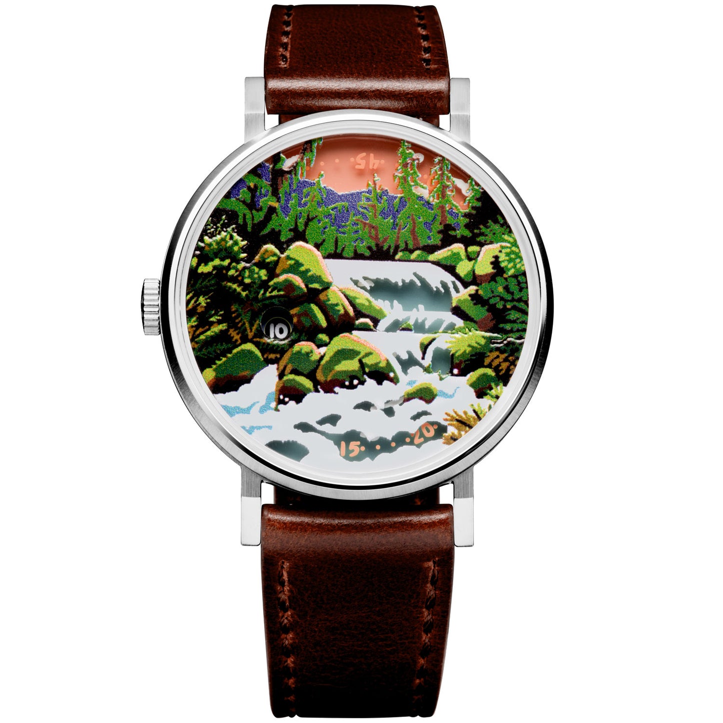 Olympic Sunset Jump Hour Automatic