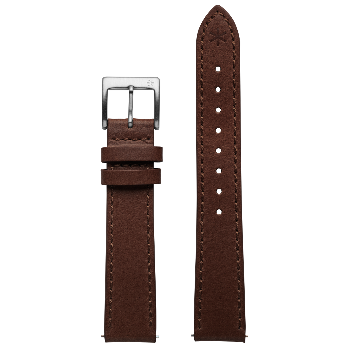Asterisk 18mm Standard Leather Strap