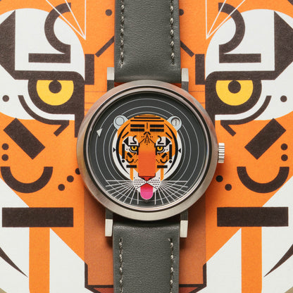 Charley Harper Cool Carnivore Jump Hour Automatic