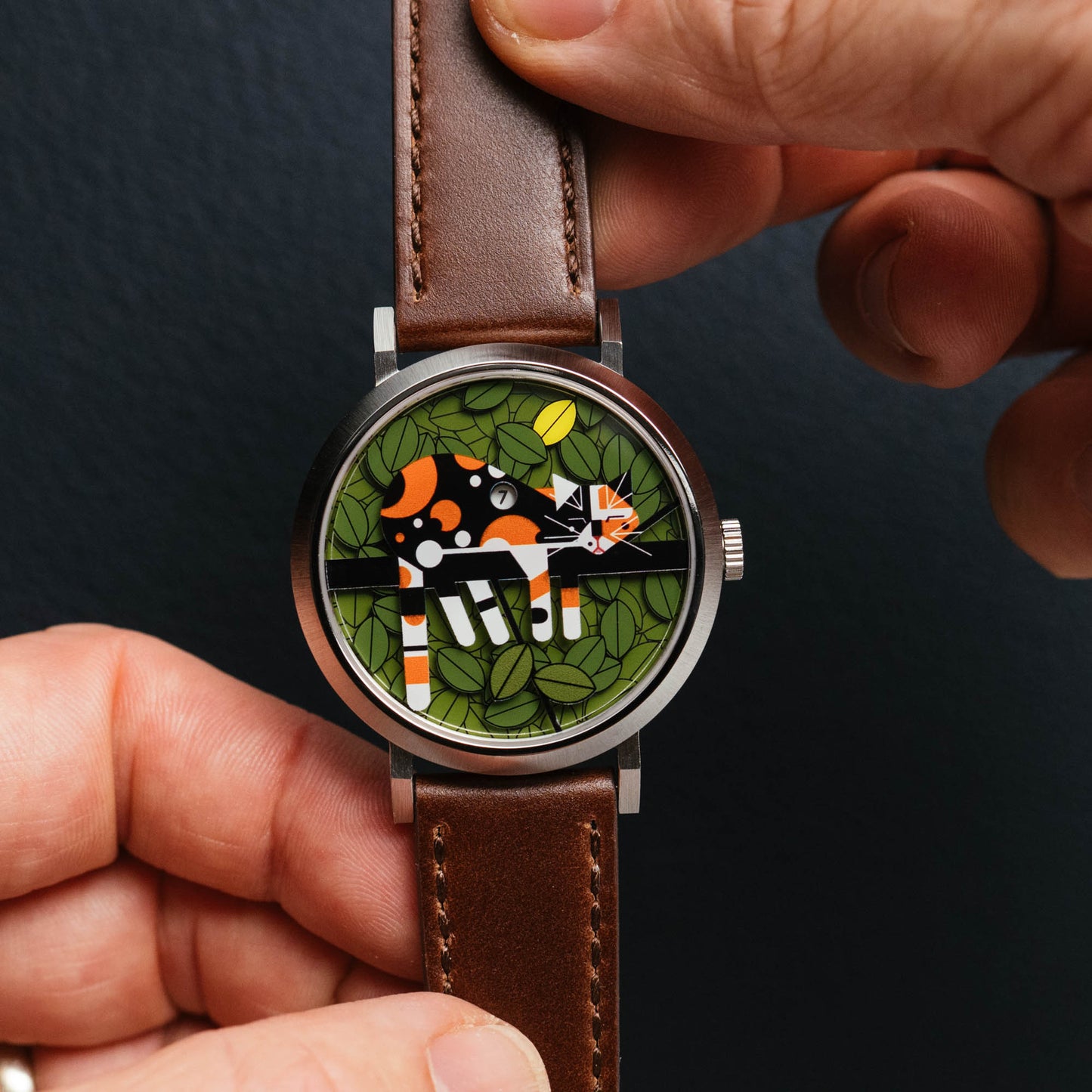 Charley Harper Limp on a Limb Jump Hour Automatic