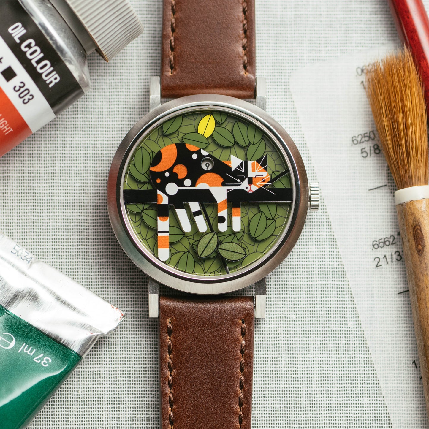 Charley Harper Limp on a Limb Jump Hour Automatic