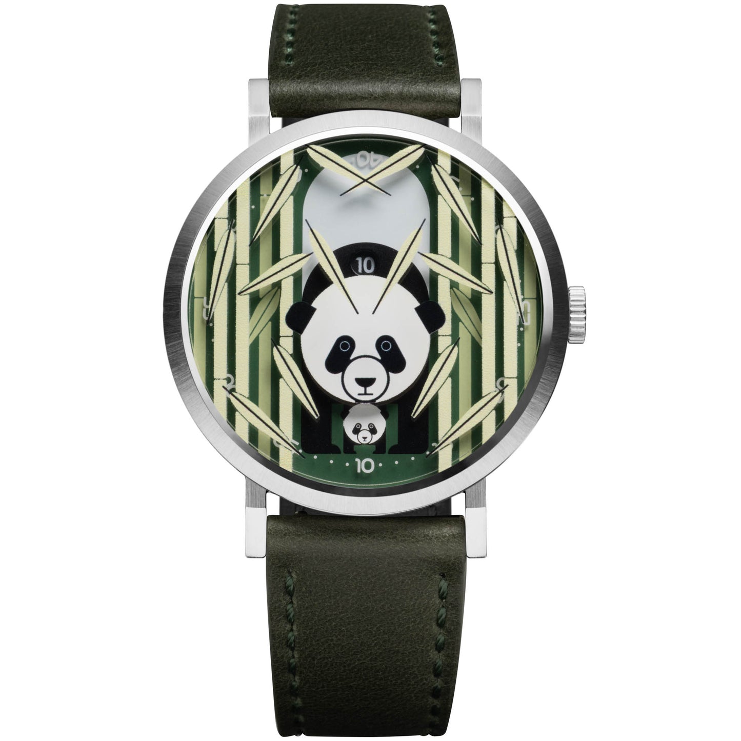 Charley Harper Panda Panda Jump Hour Automatic