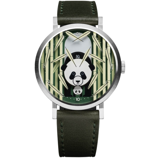 Charley Harper Panda Panda Jump Hour Automatic