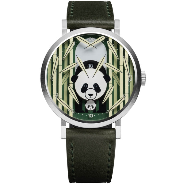 panda Charley Harper Panda Panda Jump Hour Automatic| Asteriskwatches