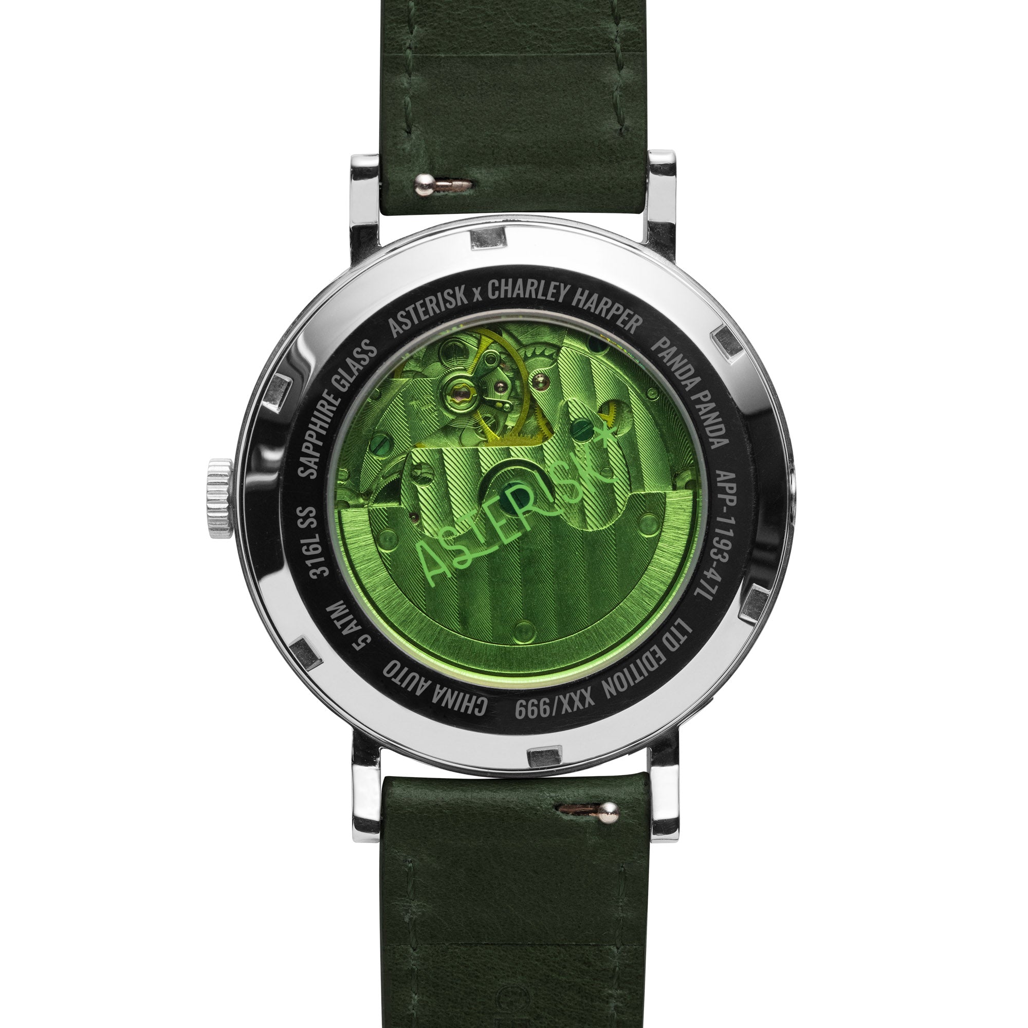Charley Harper Panda Panda Jump Hour Automatic| Asteriskwatches
