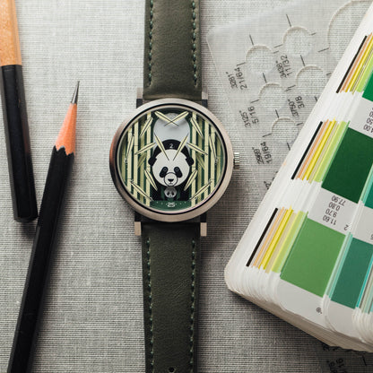 Charley Harper Panda Panda Jump Hour Automatic