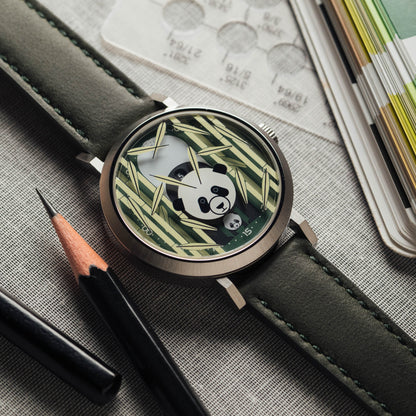 Charley Harper Panda Panda Jump Hour Automatic