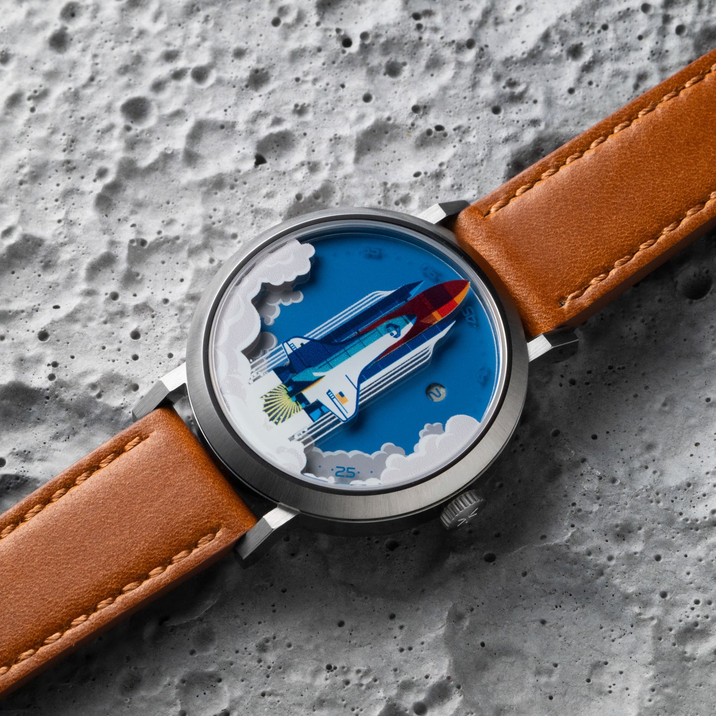 Space Shuttle Jump Hour Automatic