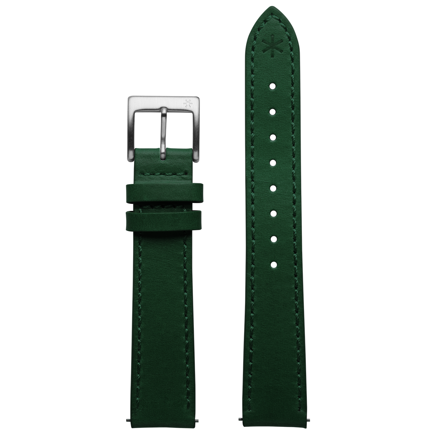 Asterisk 18mm Standard Leather Strap