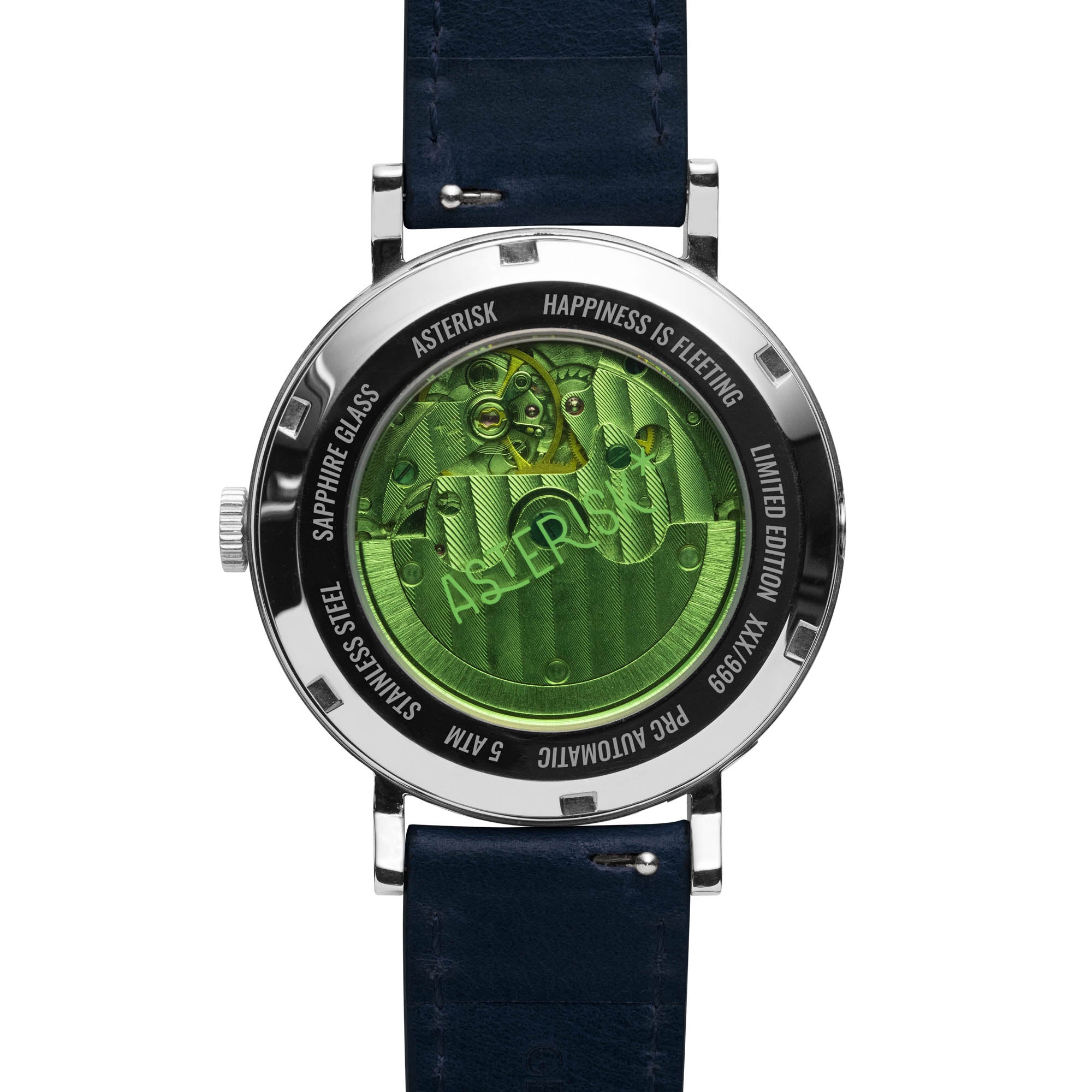 Happiness is Fleeting Jump Hour Automatic | Asteriskwatches.com