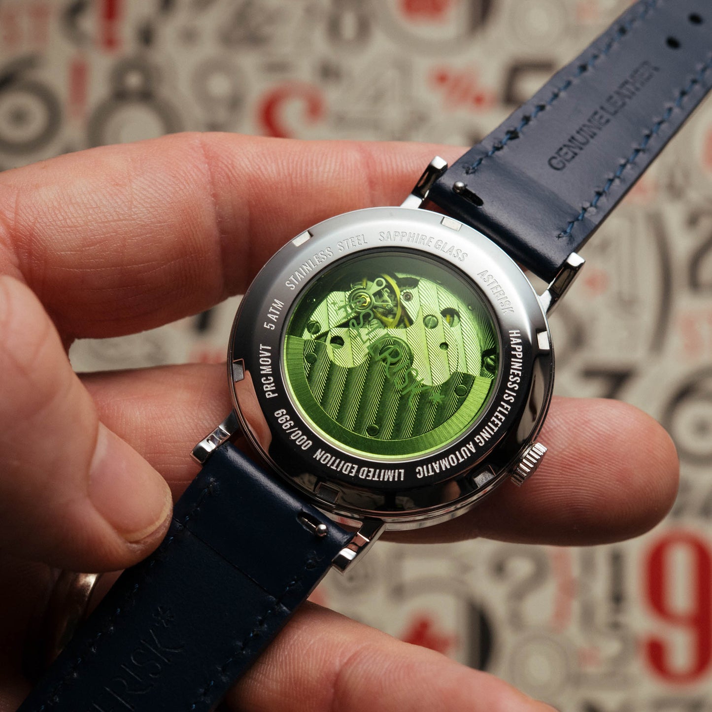 Happiness is Fleeting Jump Hour Automatic